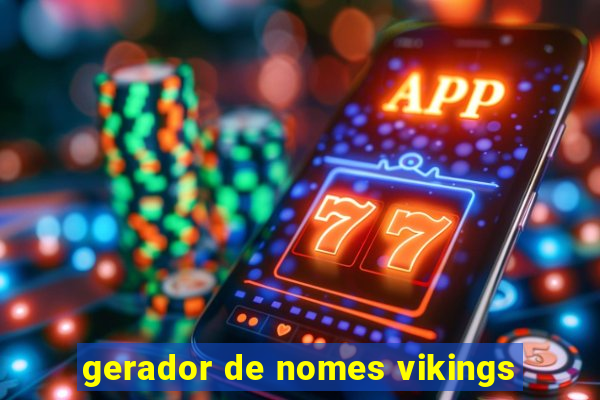 gerador de nomes vikings